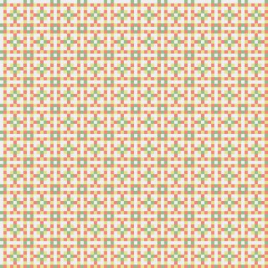 Soyut çapraz desenli üretken hesaplama sanatı çizimi