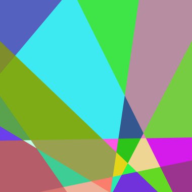 Geometrik soyutlama üretken sanat arkaplan çizimi