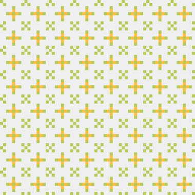 Soyut çapraz desenli üretken hesaplama sanatı çizimi