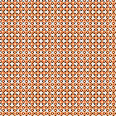 Soyut çapraz desenli üretken hesaplama sanatı çizimi