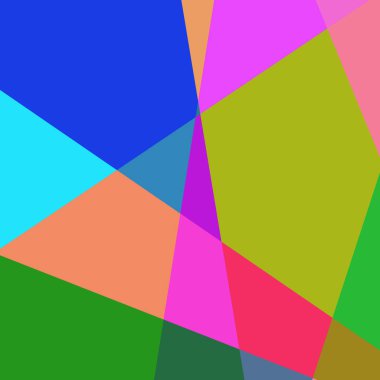 Geometrik soyutlama üretken sanat arkaplan çizimi