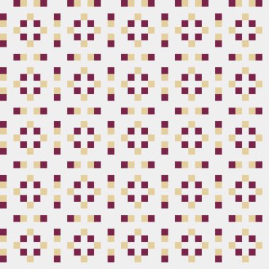 Soyut çapraz desenli üretken hesaplama sanatı çizimi