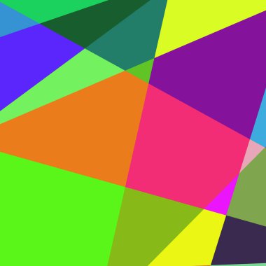 Geometrik soyutlama üretken sanat arkaplan çizimi