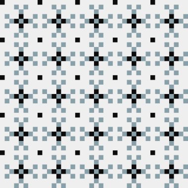 Soyut çapraz desenli üretken hesaplama sanatı çizimi