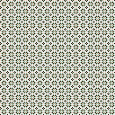 Soyut çapraz desenli üretken hesaplama sanatı çizimi