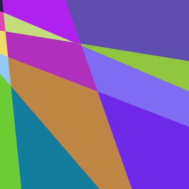 Geometrik soyutlama üretken sanat arkaplan çizimi