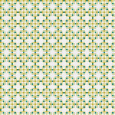 Soyut çapraz desenli üretken hesaplama sanatı çizimi