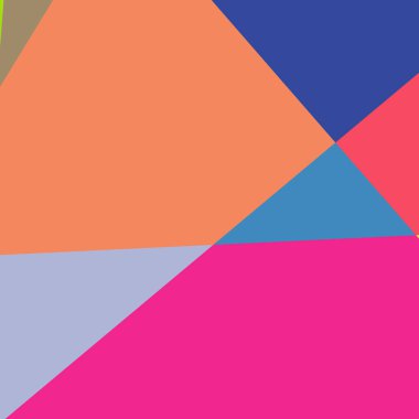 Geometrik soyutlama üretken sanat arkaplan çizimi