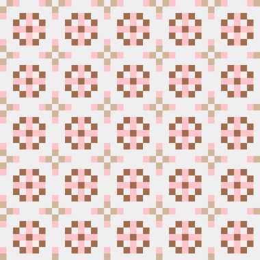 Soyut çapraz desenli üretken hesaplama sanatı çizimi