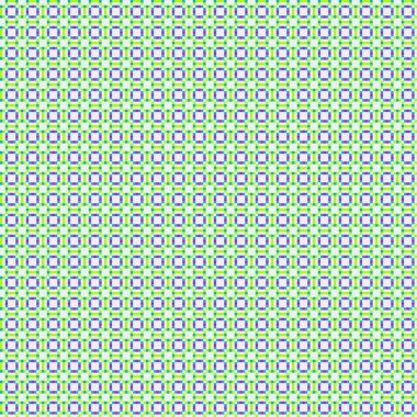 Soyut çapraz desenli üretken hesaplama sanatı çizimi