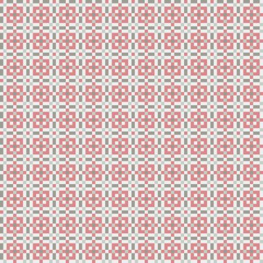 Soyut çapraz desenli üretken hesaplama sanatı çizimi