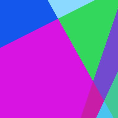 Geometrik soyutlama üretken sanat arkaplan çizimi