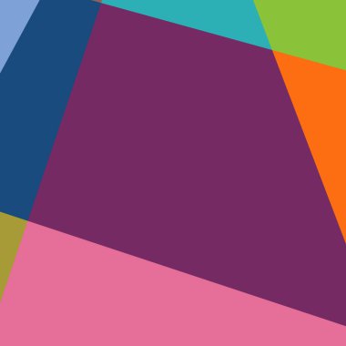 Geometrik soyutlama üretken sanat arkaplan çizimi