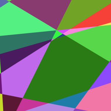 Geometrik soyutlama üretken sanat arkaplan çizimi