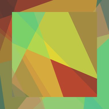 Soyut hesaplama rengi Polygones arkaplan çizimi