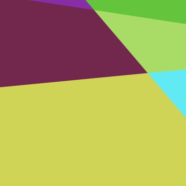 Geometrik soyutlama üretken sanat arkaplan çizimi