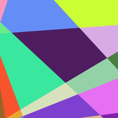 Geometrik soyutlama üretken sanat arkaplan çizimi