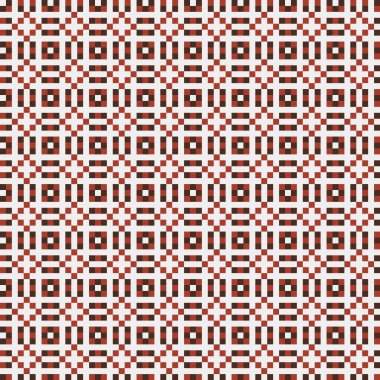 Soyut çapraz desenli üretken hesaplama sanatı çizimi