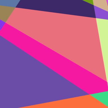 Geometrik soyutlama üretken sanat arkaplan çizimi