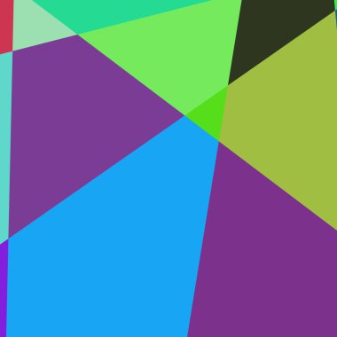 Geometrik soyutlama üretken sanat arkaplan çizimi