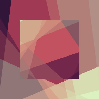 Soyut hesaplama rengi Polygones arkaplan çizimi