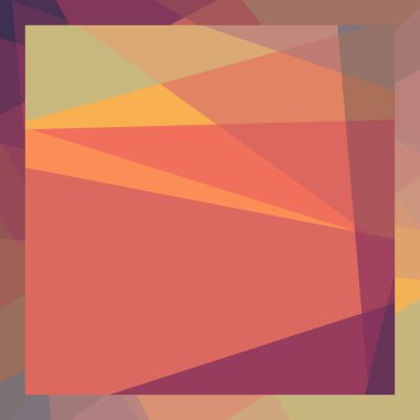 Soyut hesaplama rengi Polygones arkaplan çizimi