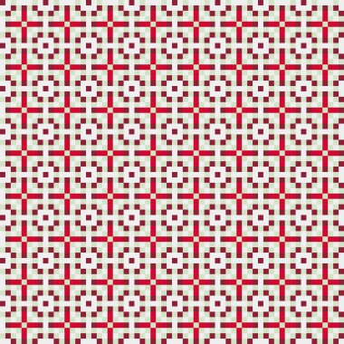 Soyut çapraz desenli üretken hesaplama sanatı çizimi