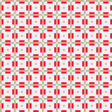 Soyut çapraz desenli üretken hesaplama sanatı çizimi