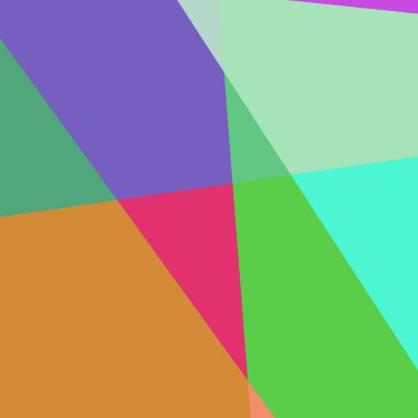 Geometrik soyutlama üretken sanat arkaplan çizimi