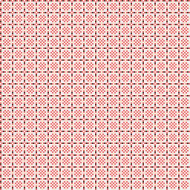 Soyut çapraz desenli üretken hesaplama sanatı çizimi