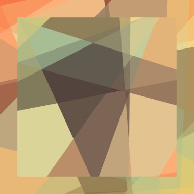 Soyut hesaplama rengi Polygones arkaplan çizimi