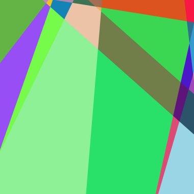 Geometrik soyutlama üretken sanat arkaplan çizimi