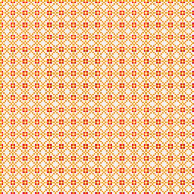 Soyut çapraz desenli üretken hesaplama sanatı çizimi