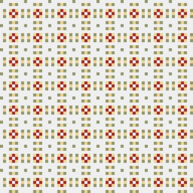 Soyut çapraz desenli üretken hesaplama sanatı çizimi