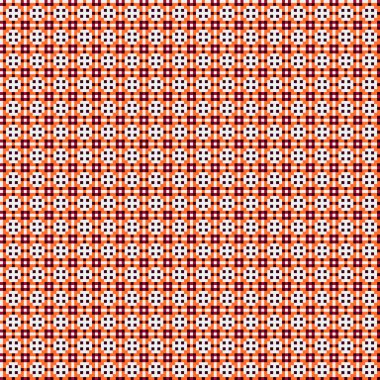 Soyut çapraz desenli üretken hesaplama sanatı çizimi