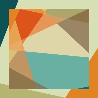 Soyut hesaplama rengi Polygones arkaplan çizimi