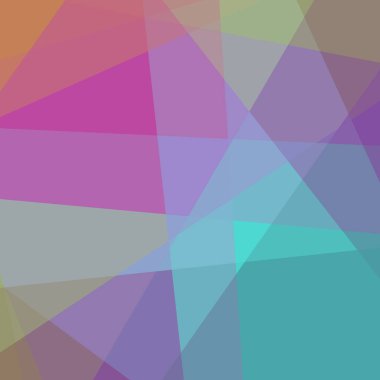 Soyut hesaplama rengi Polygones arkaplan çizimi