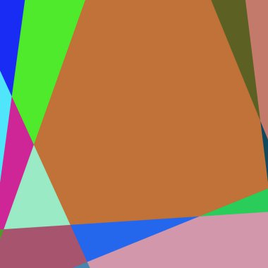 Geometrik soyutlama üretken sanat arkaplan çizimi