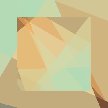 Soyut hesaplama rengi Polygones arkaplan çizimi