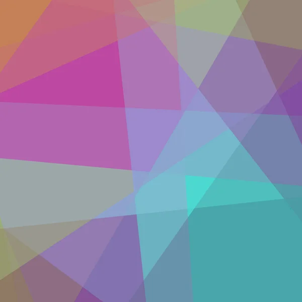 Абстрактные Вычислительные Цветные Многоугольники — стоковый вектор