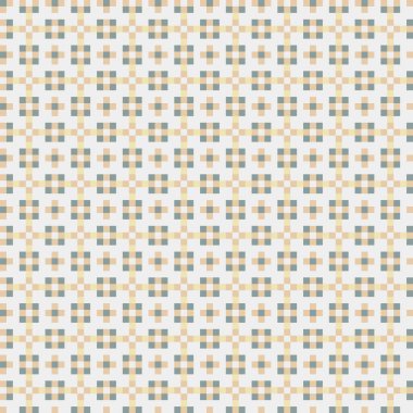 Soyut çapraz desenli üretken hesaplama sanatı çizimi