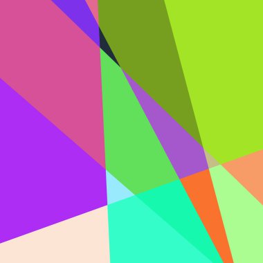 Geometrik soyutlama üretken sanat arkaplan çizimi