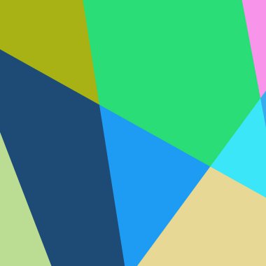 Geometrik soyutlama üretken sanat arkaplan çizimi