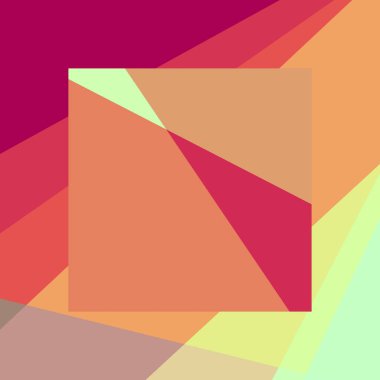 Soyut hesaplama rengi Polygones arkaplan çizimi