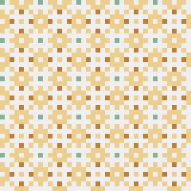 Soyut çapraz desenli üretken hesaplama sanatı çizimi