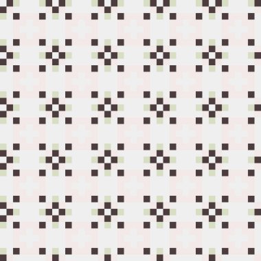 Soyut çapraz desenli üretken hesaplama sanatı çizimi