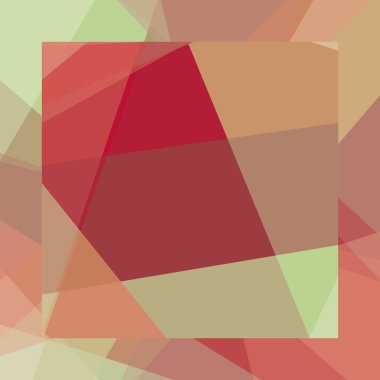 Soyut hesaplama rengi Polygones arkaplan çizimi