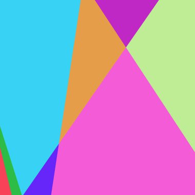 Geometrik soyutlama üretken sanat arkaplan çizimi