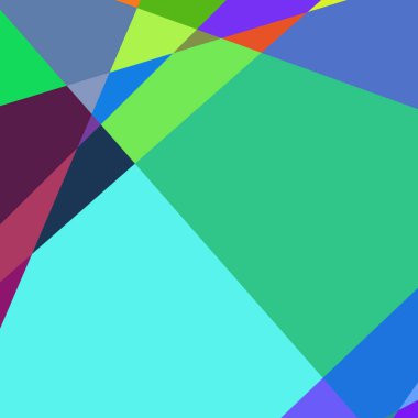 Geometrik soyutlama üretken sanat arkaplan çizimi