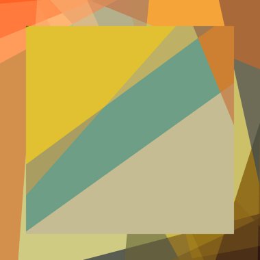 Soyut hesaplama rengi Polygones arkaplan çizimi